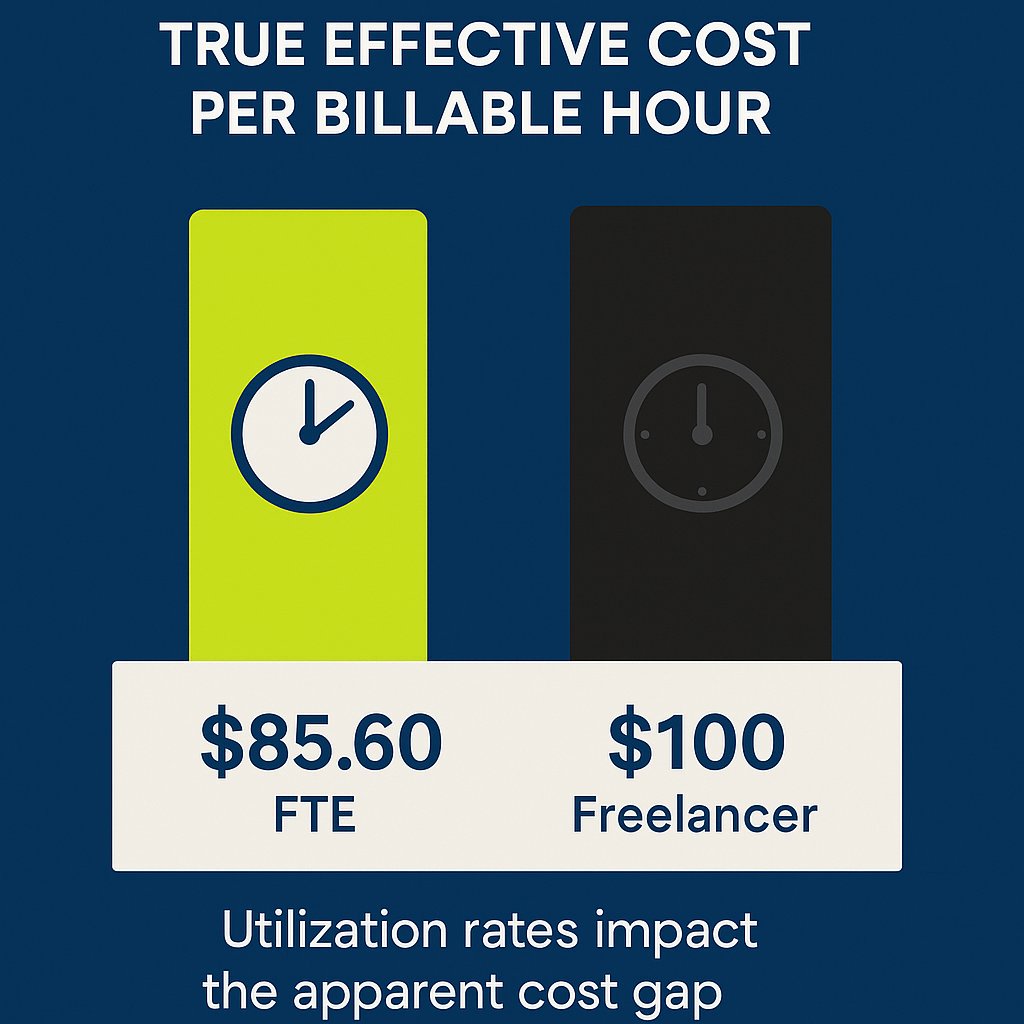 Effective Billable Hour Cost Comparison