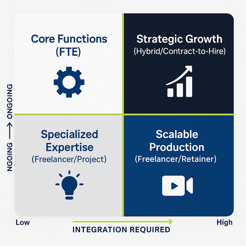 The Four Quadrants Workforce Planning Matrix